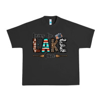 Pigment Black living on lake time Urban Heavy Tee - CowhideDigitalArt