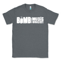Charcoal Heather bomb the music industry Classic Tee - artisFamous