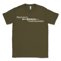 Army Green proudly unpoisoned Classic Tee - artisFamous