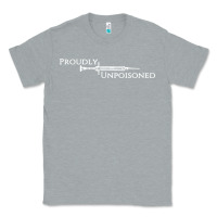 Heather Grey proudly unpoisoned Classic Tee - artisFamous
