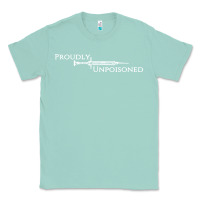Seafoam proudly unpoisoned Classic Tee - artisFamous