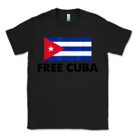 Black free cuba  sos cuba cuba pride nuestra cuba Classic Tee - artisFamous