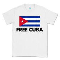 White free cuba  sos cuba cuba pride nuestra cuba Classic Tee - artisFamous