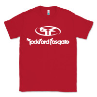 Red rockford fosgate Classic Tee - artisFamous