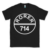 Black rorer 714 Classic Tee - artisFamous