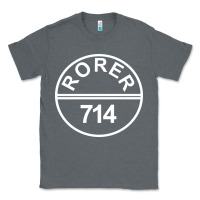 Charcoal Heather rorer 714 Classic Tee - artisFamous