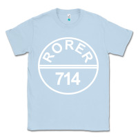 Dusty Blue rorer 714 Classic Tee - artisFamous