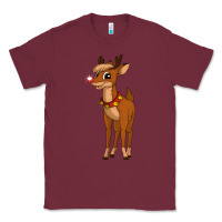 Burgundy rudolph the red nosed reindeer movie Classic Tee - artisFamous