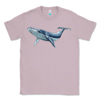 Lilac humpback whale Classic Tee - BarkalooDesign