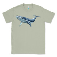 Matcha humpback whale Classic Tee - BarkalooDesign