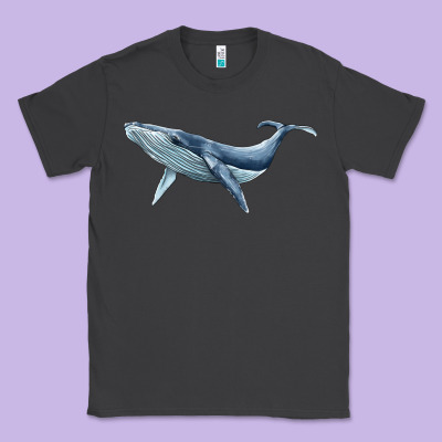 Humpback Whale Classic Tee Designed By Barkaloodesign