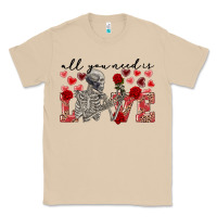 Mushroom skeleton all you need is love Classic Tee - FaDigitalArtStudio