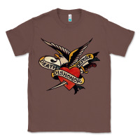 Chestnut sailor jerry tattoo art military mermaid Classic Tee - artisFamous
