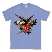 Colony Blue sailor jerry tattoo art military mermaid Classic Tee - artisFamous