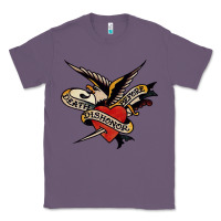 Lavender sailor jerry tattoo art military mermaid Classic Tee - artisFamous