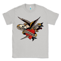 Moon Dust sailor jerry tattoo art military mermaid Classic Tee - artisFamous