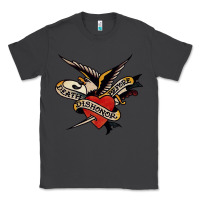 Smoke sailor jerry tattoo art military mermaid Classic Tee - artisFamous