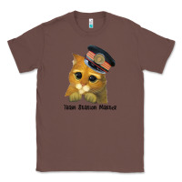 Chestnut cat tama train station master Classic Tee - artisFamous