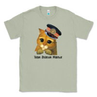 Matcha cat tama train station master Classic Tee - artisFamous