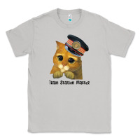 Moon Dust cat tama train station master Classic Tee - artisFamous