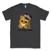 Smoke cat tama train station master Classic Tee - artisFamous