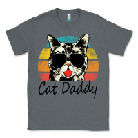 Charcoal Heather cat daddy vintage Classic Tee - artisFamous
