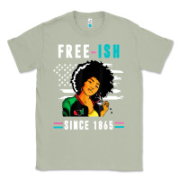 Matcha juneteenth free ish since 1865 black Classic Tee - artisFamous