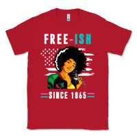 Red juneteenth free ish since 1865 black Classic Tee - artisFamous