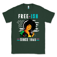 Sports Green juneteenth free ish since 1865 black Classic Tee - artisFamous