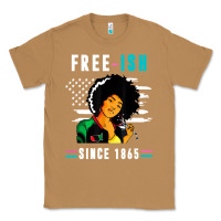 Toasted Coconut juneteenth free ish since 1865 black Classic Tee - artisFamous
