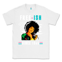White juneteenth free ish since 1865 black Classic Tee - artisFamous