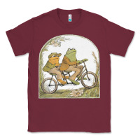 Burgundy frog and toad Classic Tee - artisFamous