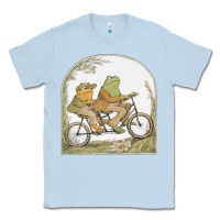 Dusty Blue frog and toad Classic Tee - artisFamous