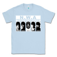 Dusty Blue n w a Classic Tee - artisFamous