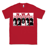 Red n w a Classic Tee - artisFamous