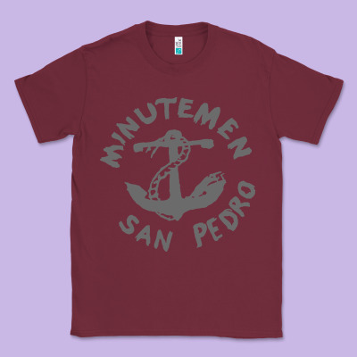 Minutemen San Pedro Classic Tee Designed By Artisfamous