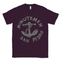 Plum Minutemen San Pedro Classic Tee - artisFamous