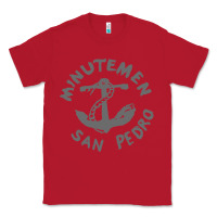 Red Minutemen San Pedro Classic Tee - artisFamous
