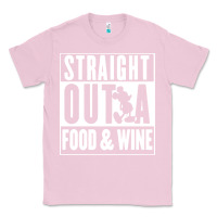 Bubblegum Pink straight out a food and wine Classic Tee - artisFamous