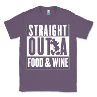 Lavender straight out a food and wine Classic Tee - artisFamous