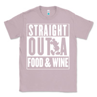 Lilac straight out a food and wine Classic Tee - artisFamous