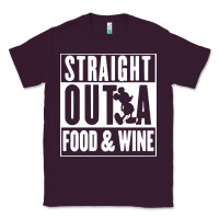 Plum straight out a food and wine Classic Tee - artisFamous