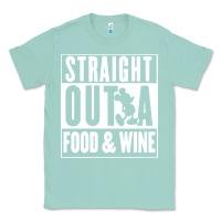 Seafoam straight out a food and wine Classic Tee - artisFamous