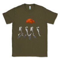 Army Green solar system galaxy, astronomy lover Classic Tee - artisFamous