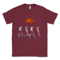 Burgundy solar system galaxy, astronomy lover Classic Tee - artisFamous