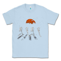 Dusty Blue solar system galaxy, astronomy lover Classic Tee - artisFamous