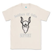 Natural soldiers of odin worldwide support Classic Tee - artisFamous