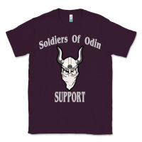 Plum soldiers of odin worldwide support Classic Tee - artisFamous
