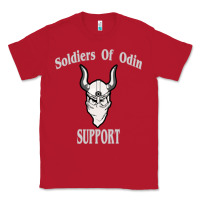 Red soldiers of odin worldwide support Classic Tee - artisFamous