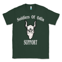 Sports Green soldiers of odin worldwide support Classic Tee - artisFamous